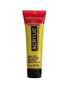 Talens amsterdam ακρυλικό χρώμα 268 azo yellow l120ml