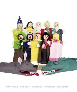 Goki 12 φιγούρες κουκλοθέατρου απο ξύλο και ύφασμα 27εκ.(Punch)