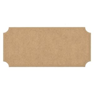 Πινακίδα εσοχές στις γωνίες mdf 230x105x6χιλ.