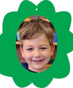 Next σχολικό ενθύμιο με κοπτικό "Λουλούδι" πράσινο 23x25εκ.