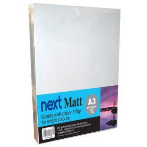 Next Matt A3 250 φύλλα premium matt paper 170γρ.