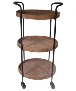 Τροχήλατη βάση με 3 δίσκους Υ80 και διάμετρος 44εκ.