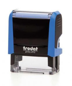 Trodat printy σφραγίδα μπλε 4912 με μπλε μελάνι