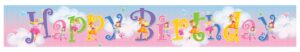 Banner πλαστικό "little fairies" 13x35εκ.