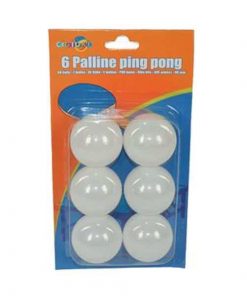 Μπαλάκια πινγκ-πόνγκ σετ 6 τμχ  ø3,5εκ.