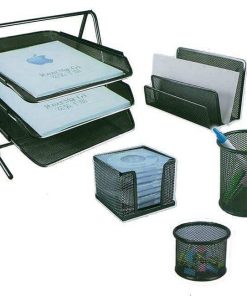 Σετ γραφείου μαύρο 5 τεμάχια