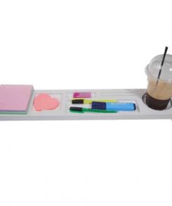 Θήκη οργάνωσης για πληκτρολόγιο Η/Υ λευκό 55x12x2,8εκ.