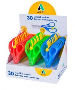 Adel ψαλίδι ανοξείδωτο με θέση για όνομα 13εκ.