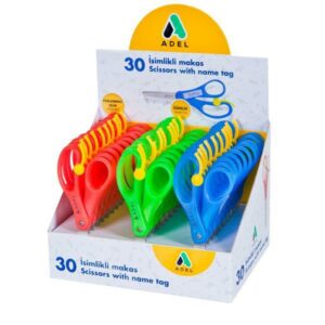 Adel ψαλίδι ανοξείδωτο με θέση για όνομα 13εκ.