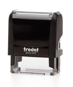 Trodat printy σφραγίδα μαύρη 4912 με μπλε μελάνι