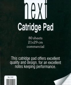 Next μπλοκ κατριγέ 21x29εκ. 80φυλ.