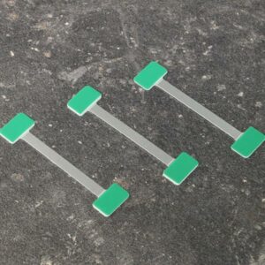 Wobbler αλουμινίου-σύστημα προβολής τιμών-προσφόρων μήκος 7,5εκ. πακ. 100τεμ.