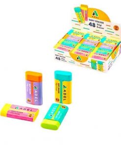 Adel σβήστρα "Soft"  2B/4B, 4 χρώματα