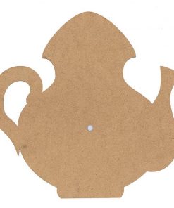 Ρολόι αχάρακτο τσαγιέρα mdf 280x270x3χιλ.