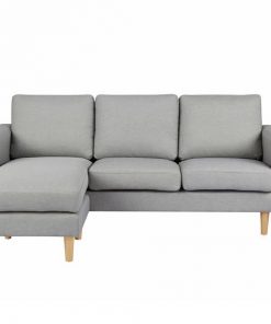 Καναπές γωνιακός Nextdeco Flex γκρι Υ83x197x137εκ.