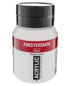 Talens amsterdam ακρυλικό χρώμα 105 titanium white 500ml