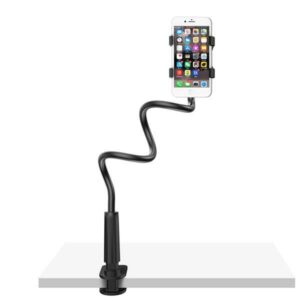 Βάση στήριξης για κινητό και tablet, μαύρη