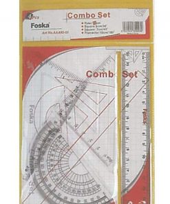 Σετ χάρακες διάφανοι πλαστικοί