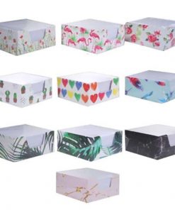 Next κύβος διάφορα σχέδια με 400φυλ. λευκά 9x9εκ.