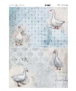 Ριζόχαρτο "goose 1" 42x29.7εκ.   (ITD-R202L)