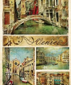 Χαρτί decoupage "Venice" 32x48εκ.