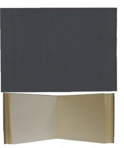 Νext βιβλίο εντυπώσεων γκρι, Α4 landscape, 80 σαμουά φύλλα 120γρ.