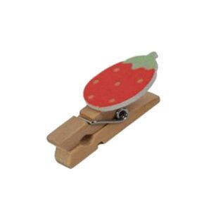 Μανταλάκια "φρούτα" 4εκ., (blister με 10 τεμάχια)