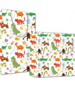 Next χάρτινη τσάντα Ζωάκια Υ26x36x12