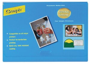 Glossy χαρτί φωτογραφιών 210γρ. 8x13εκ. 30φυλ.