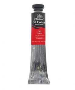 Phoenix χρώμα λαδιού 302 scarlet, σωληνάριο 50ml