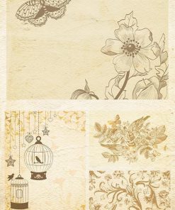 Χαρτί decoupage "Vintage" 32x48εκ.