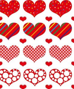 Χαρτόνι "καρδιές 2" 50x70εκ. 300γρ.