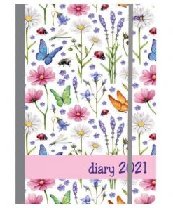 Next ημερολόγιο ACADEMIC+ 9/2023-12/2024 Gallery εβδομαδιαίο flexi 14x21εκ.  Πεταλούδες