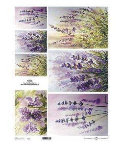 Ριζόχαρτο "levander" 42x29.7εκ.   (ITD-R097L)