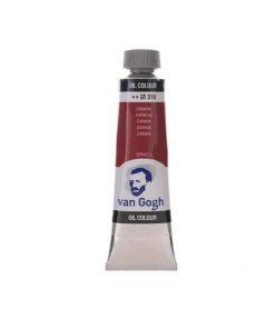 Talens van gogh χρώμα λαδιού 318 carmine 20ml
