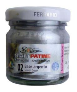 Πατίνα ασημί 40ml