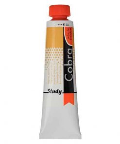 Talens Cobra Study water mixable oil 223 naples yellow deep 40ml.