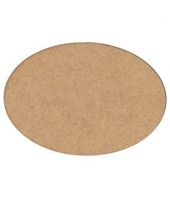 Πινακίδα οβάλ mdf 100x70x3χιλ.