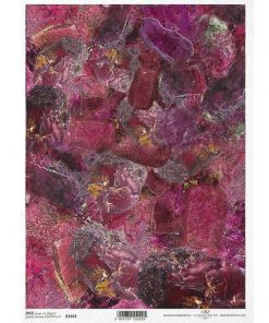 Ριζόχαρτο "precious stones purple" 21x29.7εκ.   (ITD-R1662)