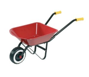 Goki καρότσι κήπου μεταλλικό κόκκινο Υ31x74x33εκ.
