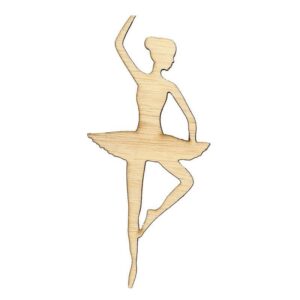 Μπαλαρίνα σιλουέτα σημύδα 100x45x4χιλ.