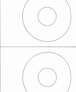 Markin ετικέτες αυτοκόλ. stradust 114,5mm 2/φ 10φ Α4