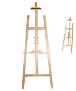 Καβαλέτο ζωγραφικής ξύλινο Υ145x55εκ.