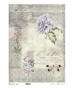 Ριζόχαρτο "vintage 3" 42x29.7εκ.   (ITD-R056L)