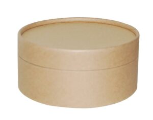 Κουτί οικολογικό στρόγγυλο για διακόσμηση Ø 12x6εκ.