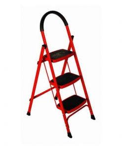 Σκάλα σιδερένια με 3 σκαλοπάτια  Υ110εκ.