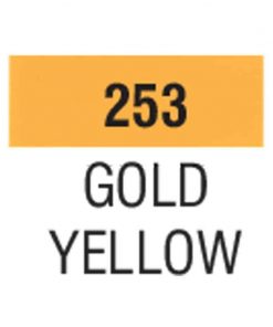 Talens χρώμα decorfin satin 253 gold yellow16 ml