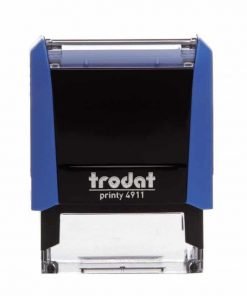 Trodat printy σφραγίδα μπλε 4911 με μαύρο μελάνι