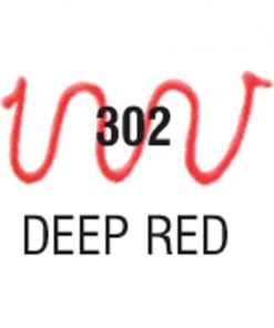 Talens χρώμα decorfin relief paint 302 deep red 20ml