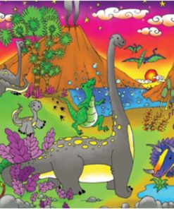 Next παζλ "Ο κόσμος των δεινοσαύρων" 35x50εκ. 48 τεμαχίων